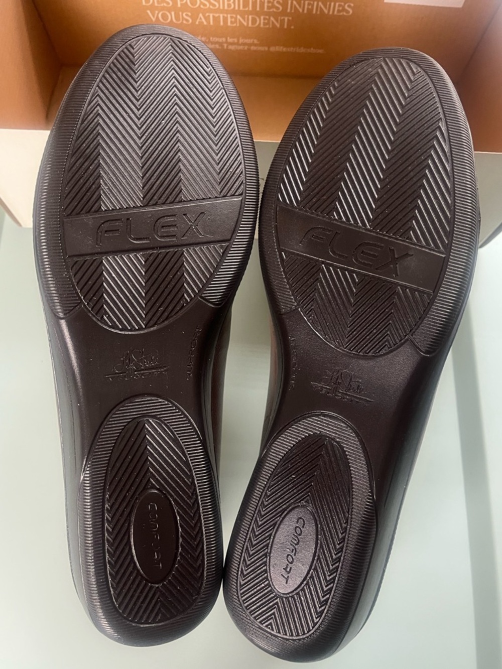 Life Stride Women's Dark Brown Penny Loafers - Picture 2 of 3